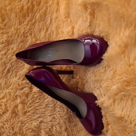 Never worn......Jessica Simpson Calie ruby patent heel - Picture 2 of 3